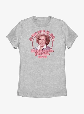 Golden Girls St Olaf Womens T-Shirt