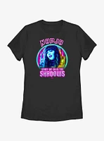 What We Do The Shadows Neon Nadja Lockup Womens T-Shirt