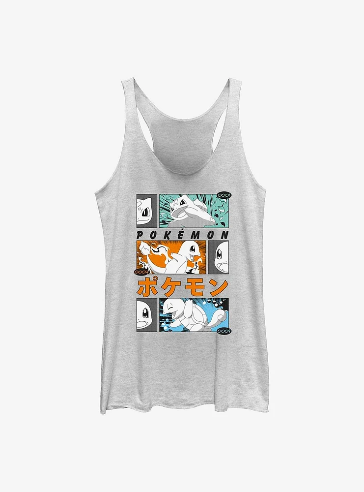 Pokemon Poster Starters Girls Tank