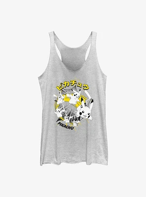 Pokemon Pikachu Speed Flash Girls Tank