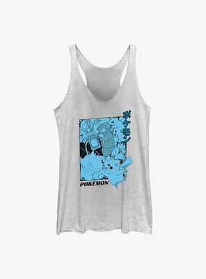 Pokemon Kanto All Stars Girls Tank