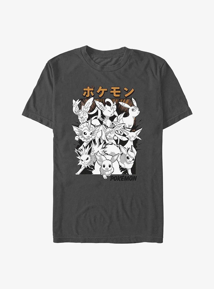 Pokemon Eevee Evolutions Poster T-Shirt