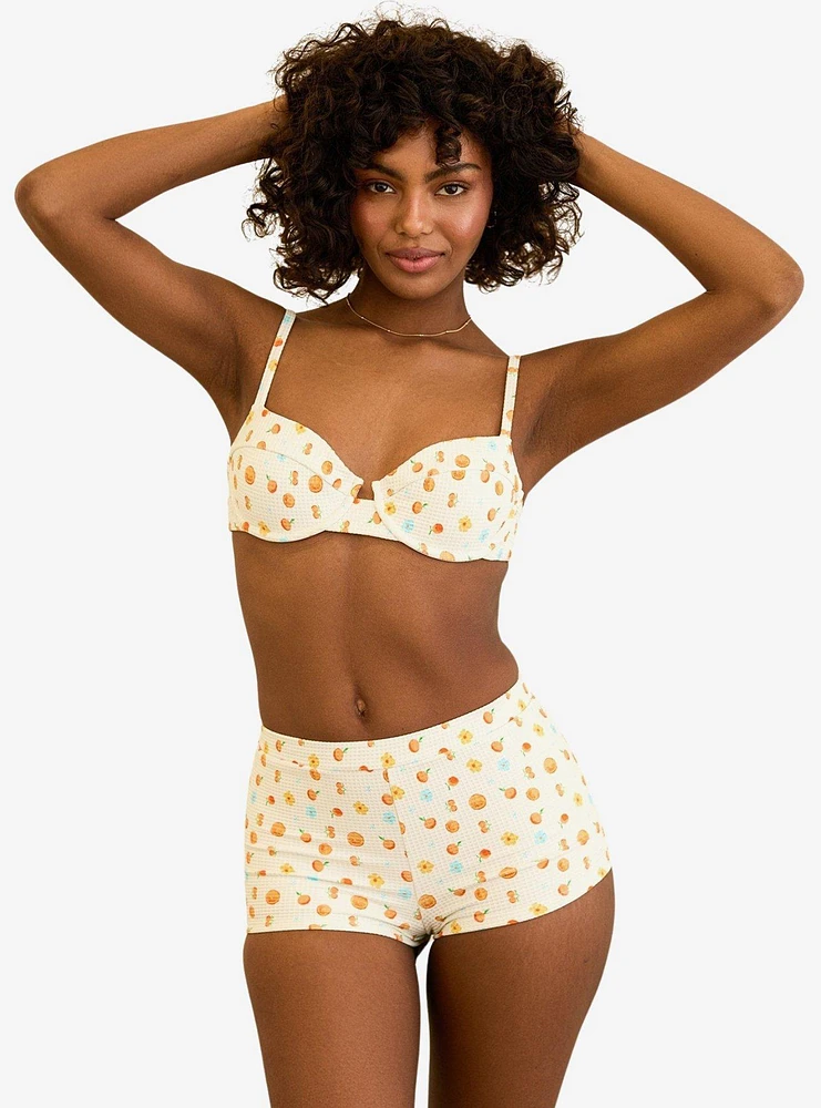 Dippin' Daisy's Farrah Elastic Waist Booty Short Clementine