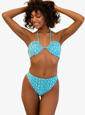 Dippin' Daisy's Seashore High Waist Cheeky Swim Bottom Dippin Dot