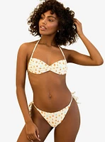 Dippin' Daisy's Christina Tie Bandeau Swim Top Clementine