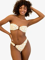 Dippin' Daisy's Lotus Bandeau Swim Top Clementine