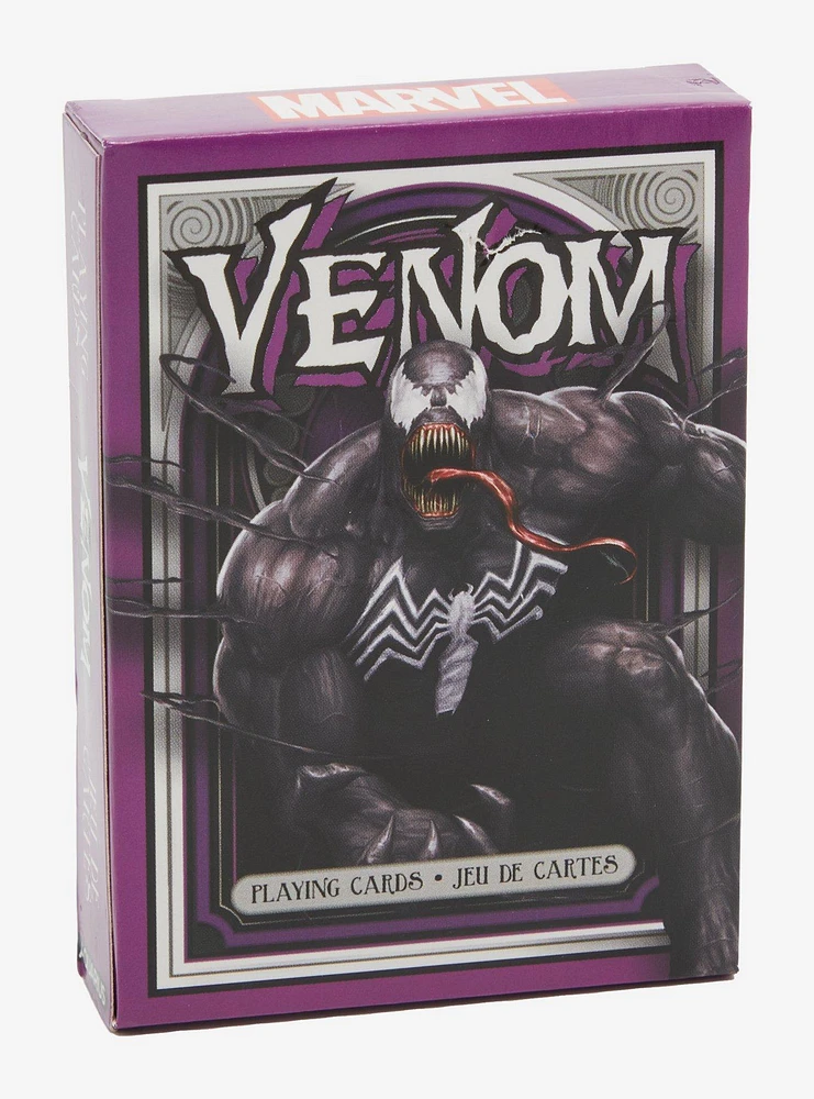 Marvel Venom Playing Cards