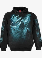 Spiral Ghost Skull Hoodie