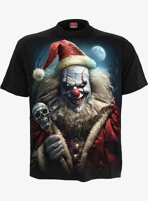 Spiral Santa Clown T-Shirt