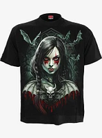 Spiral Hallow's Eve Front Print T-Shirt