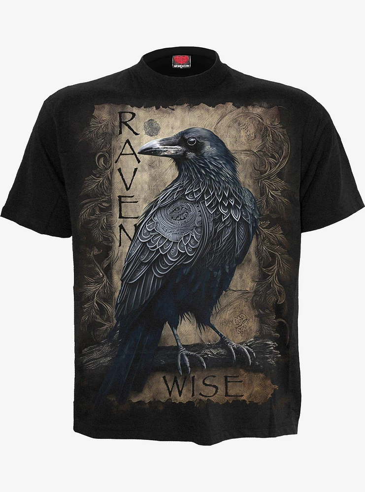 Spiral Raven Wise T-Shirt