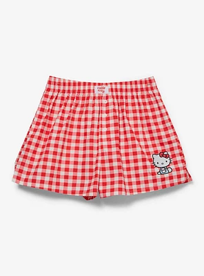 Sanrio Hello Kitty Gingham Women's Boxer Shorts