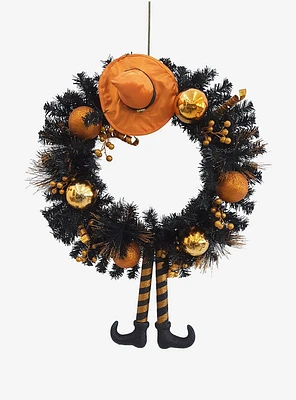 Unlit Halloween Wreath