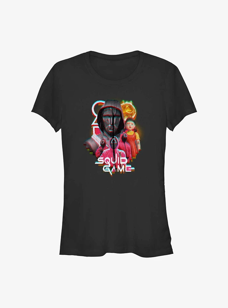 Squid Game Glitch Girls T-Shirt