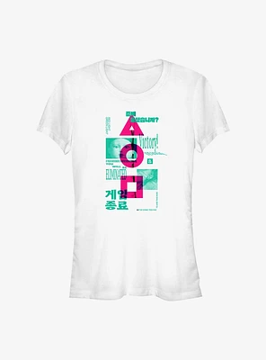 Squid Game Don't Move Girls T-Shirt