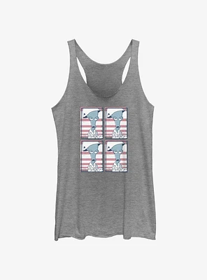 American Dad Roger Four Box Womens Tank Top