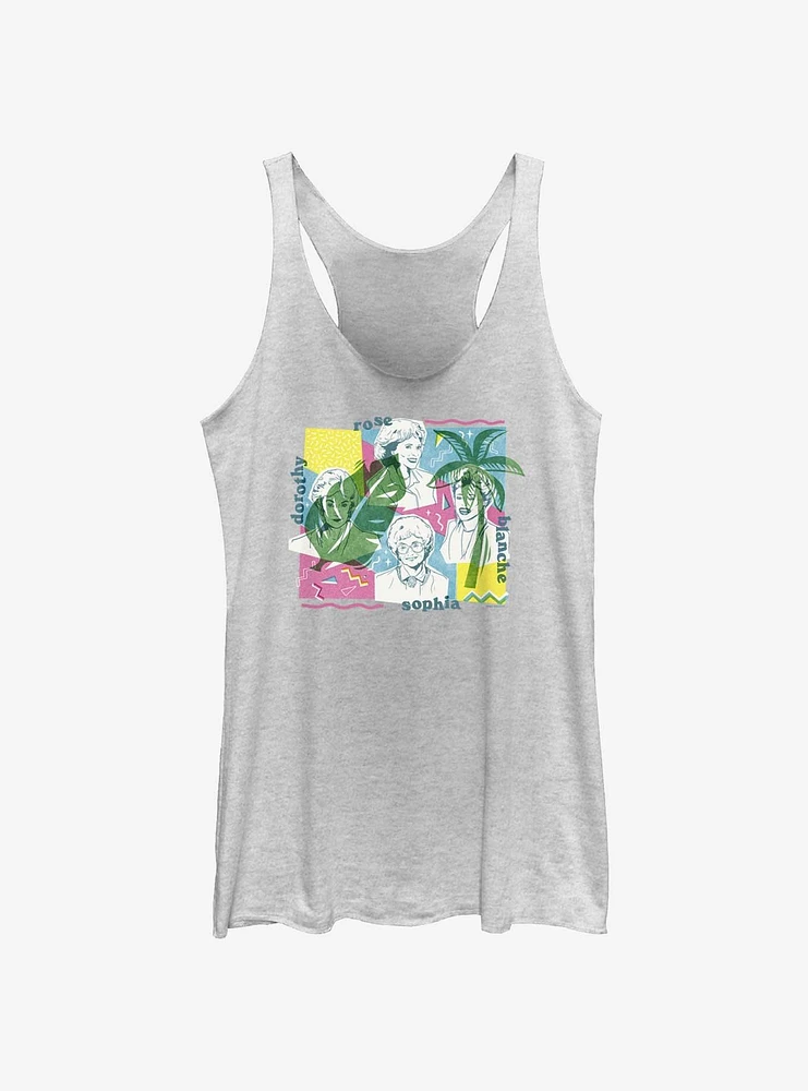 Golden Girls Dorothy Rose Blanche Sophia Womens Tank Top