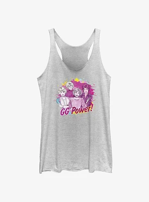 Golden Girls Gg Power Splash Color Womens Tank Top