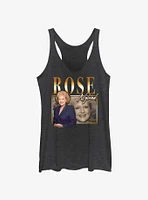 Golden Girls Rose 90S Boxup Womens Tank Top