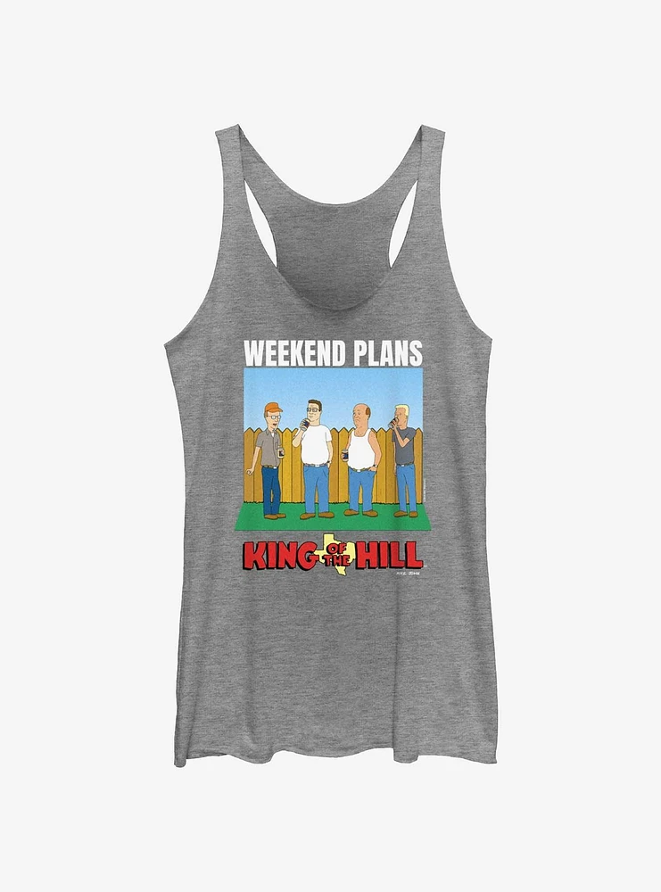 King of the Hill Weekend Plans Alt Womens Tank Top