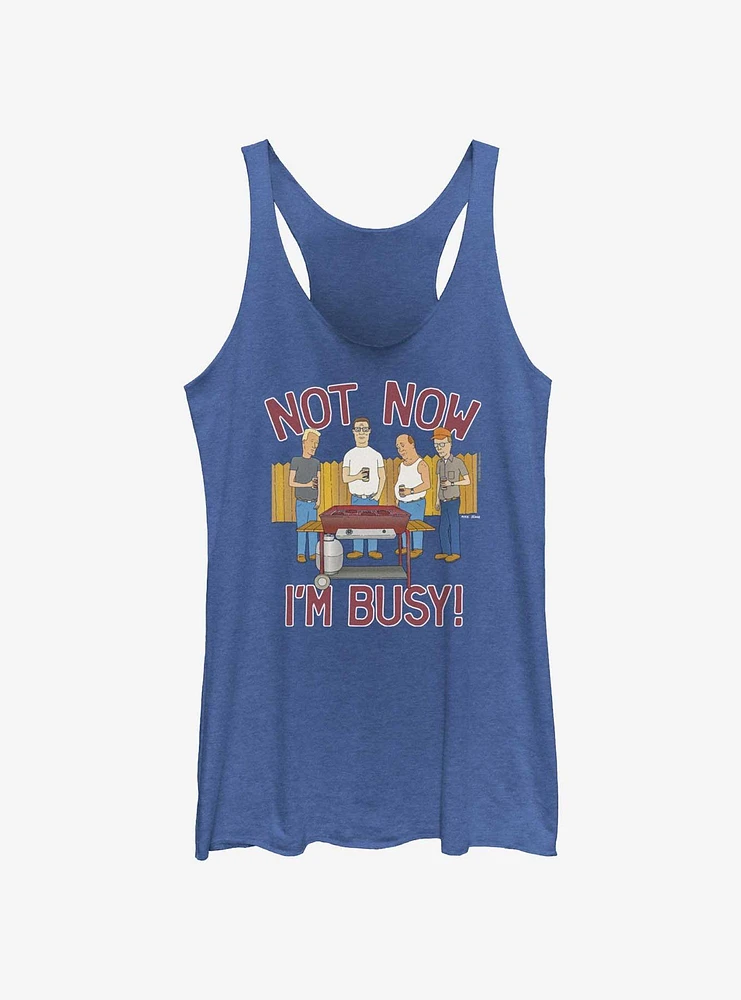 King of the Hill Not Now Womens Tank Top