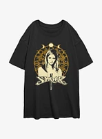 Buffy The Vampire Slayer Celestial Womens Oversized T-Shirt