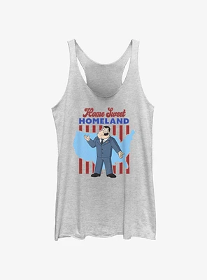 American Dad Home Sweet Homeland Womens Tank Top