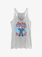 American Dad Home Sweet Homeland Womens Tank Top