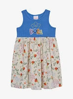 Dora the Explorer Floral Toddler Tank Dress — BoxLunch Exclusive