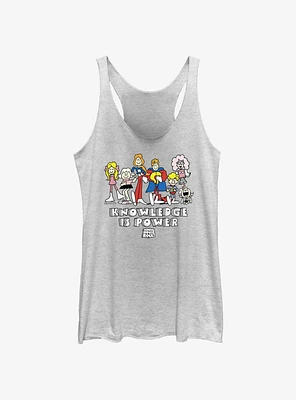 Schoolhouse Rock Knowledge Is Power Womens Tank Top