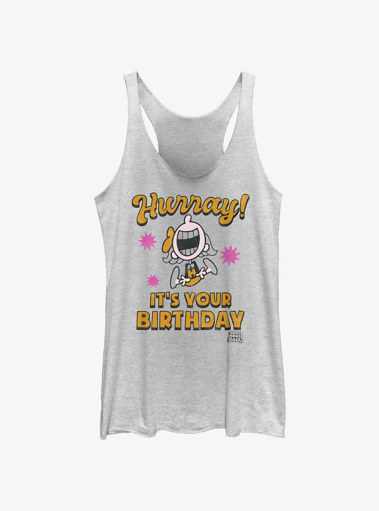 Schoolhouse Rock Hurray It's Your Birthday Womens Tank Top