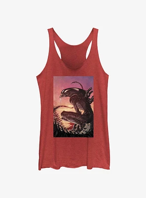 Alien Xenomorph Squat Womens Tank Top