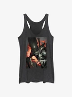 Alien Xenomorph Fire Womens Tank Top