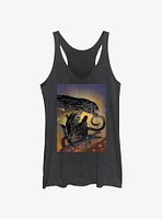 Alien Two Xenomorphs Womens Tank Top