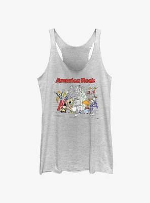 Schoolhouse Rock America Group Womens Tank Top