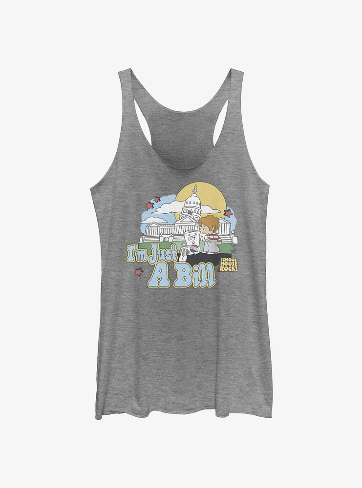 Schoolhouse Rock Just A Bill Womens Tank Top