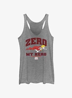 Schoolhouse Rock Collegiate Zero Hero Womens Tank Top