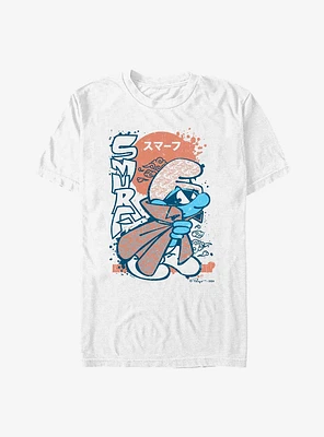 The Smurfs Manga Red  T-Shirt