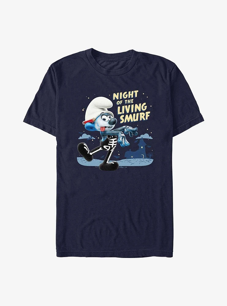 The Smurfs Night Of Living Smurf T-Shirt