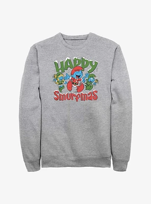 The Smurfs Happy Smurfmas Sweatshirt