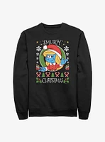 The Smurfs Merry Christmas Smurfette Sweatshirt