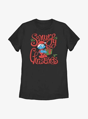 The Smurfs Xmas Gifts Womens T-Shirt