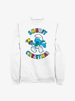 The Smurfs Happy Smurfy Christmas Sweatshirt