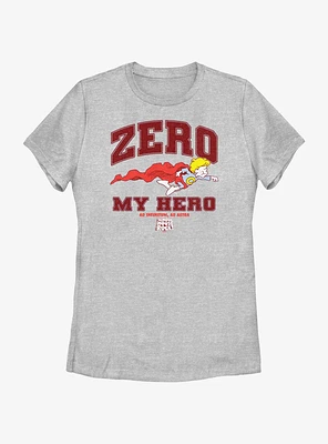 Schoolhouse Rock Collegiate Zero Hero Womens T-Shirt