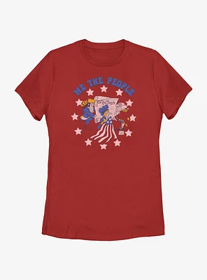 Schoolhouse Rock We The People Womens T-Shirt