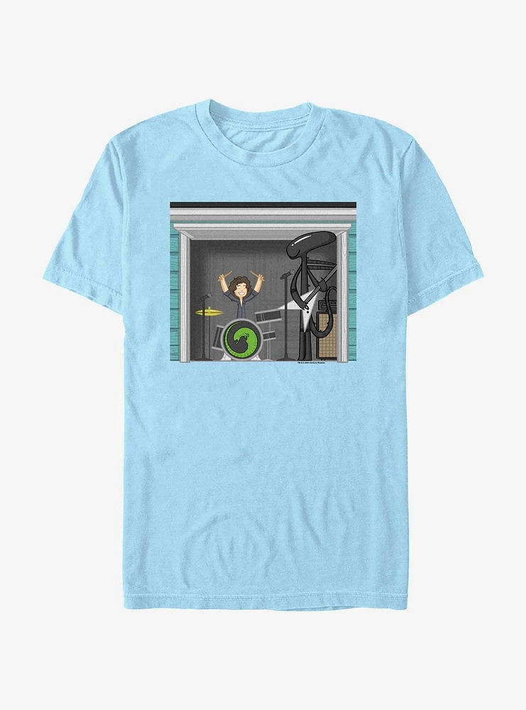 Alien Garage Band T-Shirt