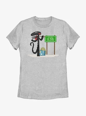 Alien Little Trip Womens T-Shirt