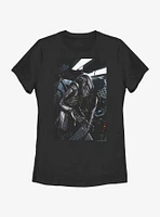 Alien Xenomorph Space Ship Womens T-Shirt