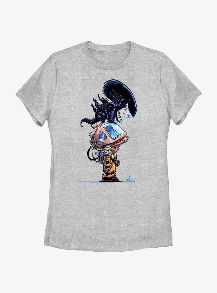 Alien Cute Xeno Womens T-Shirt