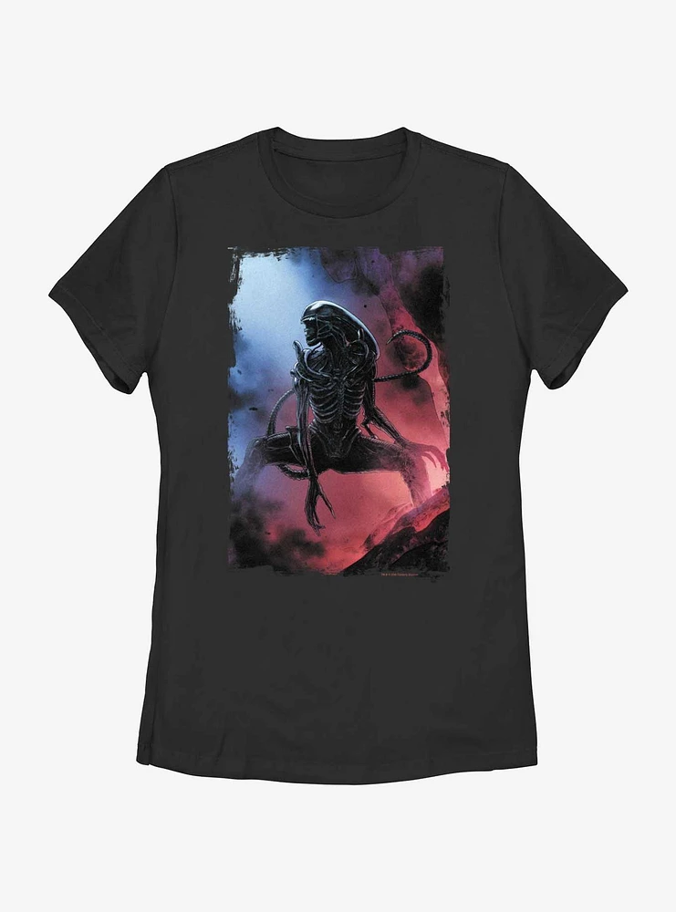 Alien Xenomorph Roar Womens T-Shirt